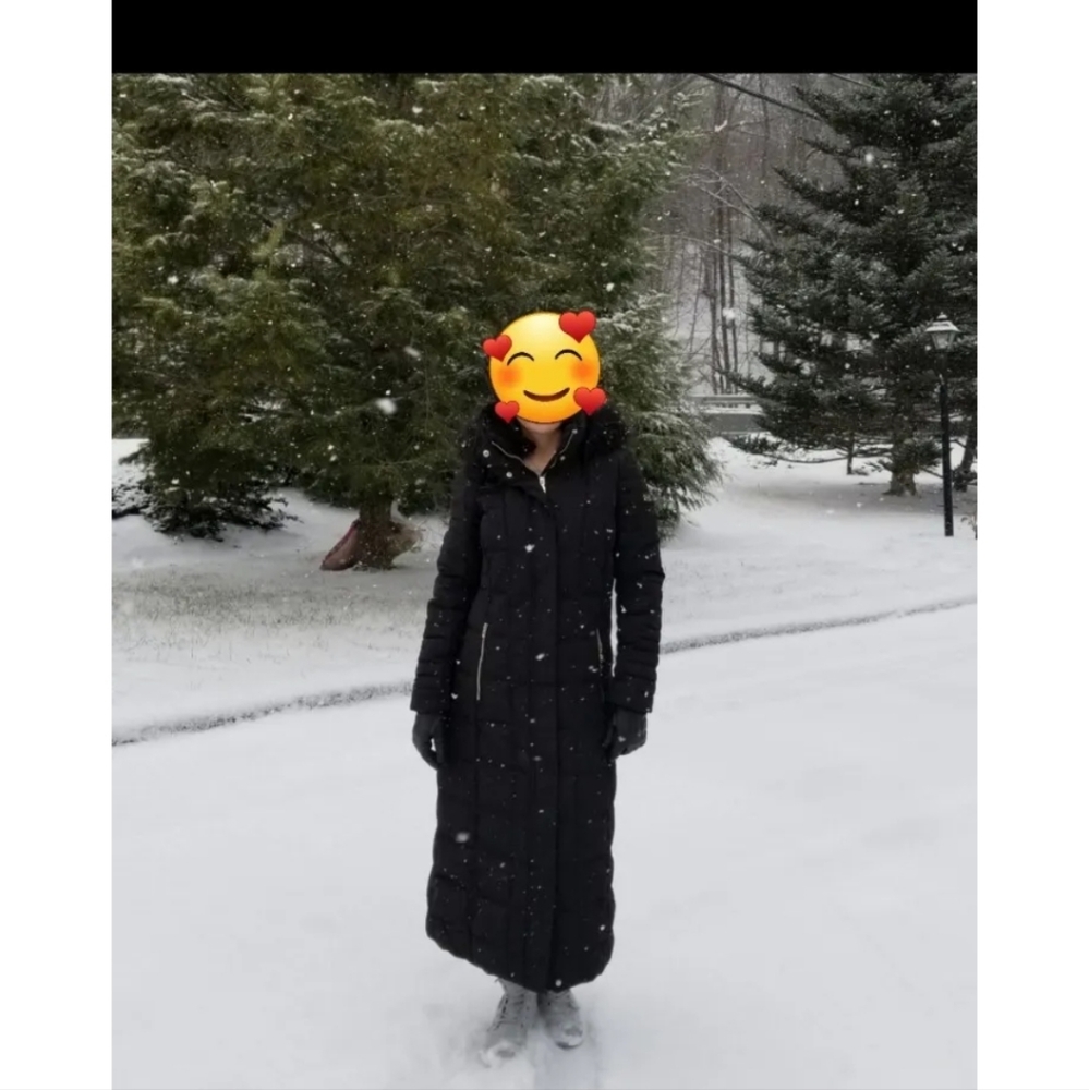 Calvin Klein trench coat, size XS, black